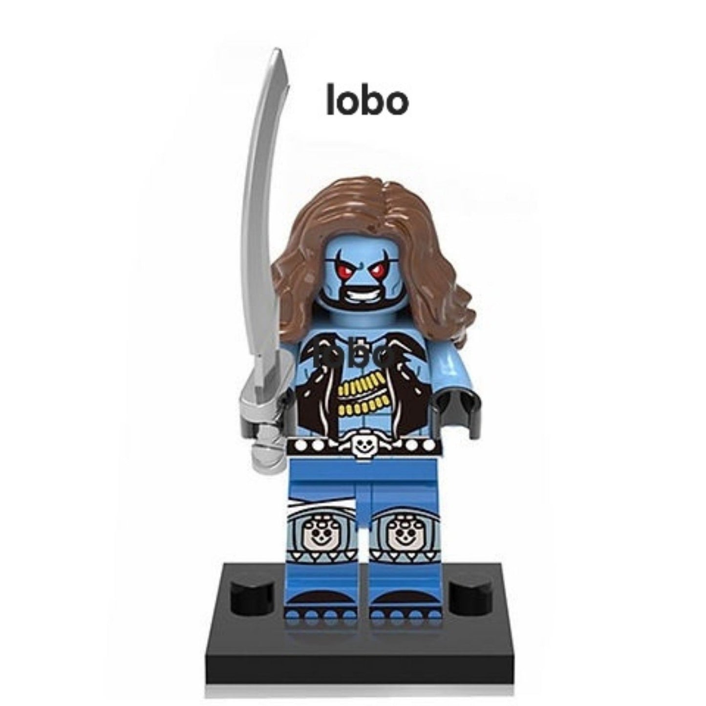 Lobo - DC - Minifigure - Lego Compatible