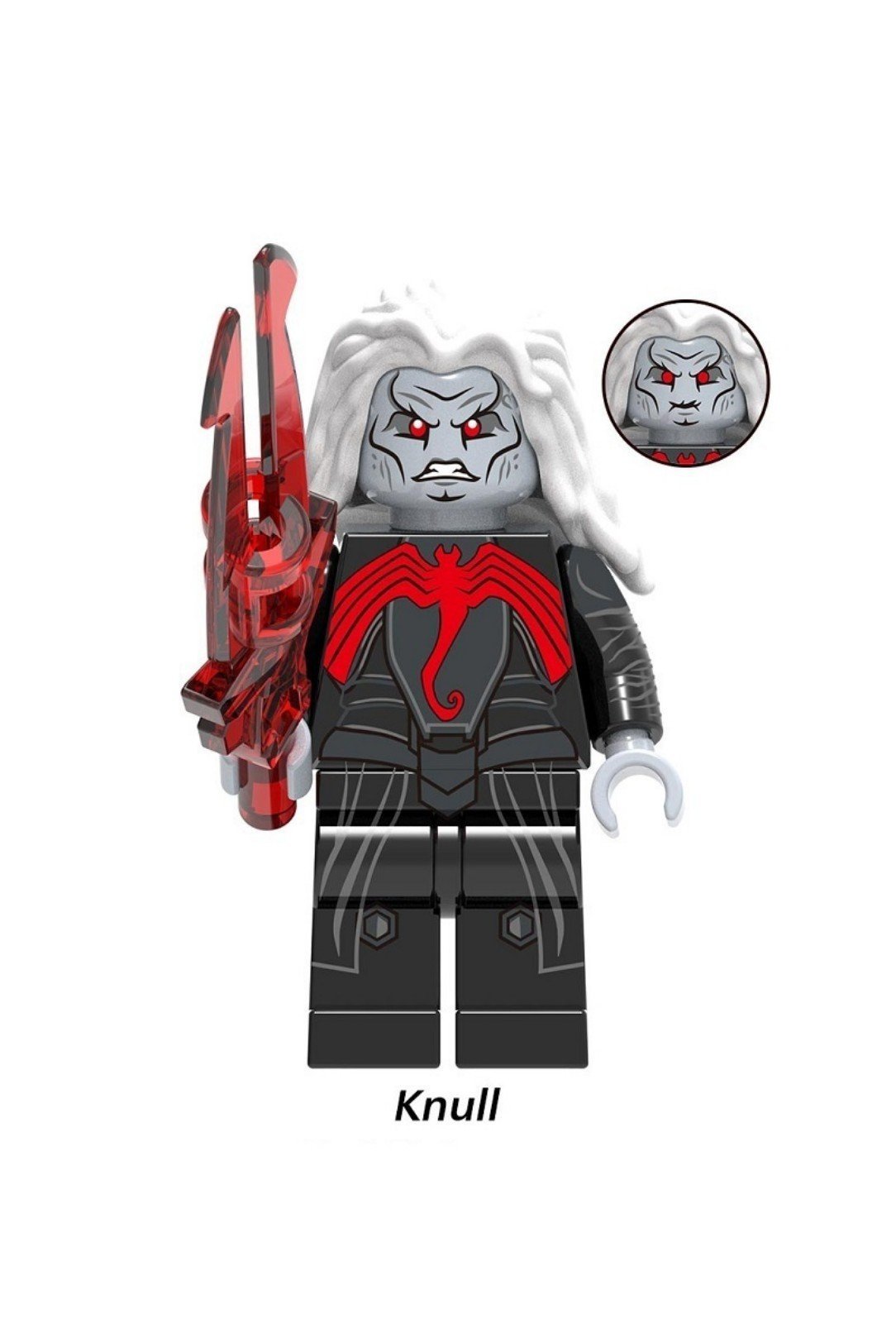 Knull w / Sword / Venom & Carnage / Marvel LEGO compatible minifigure