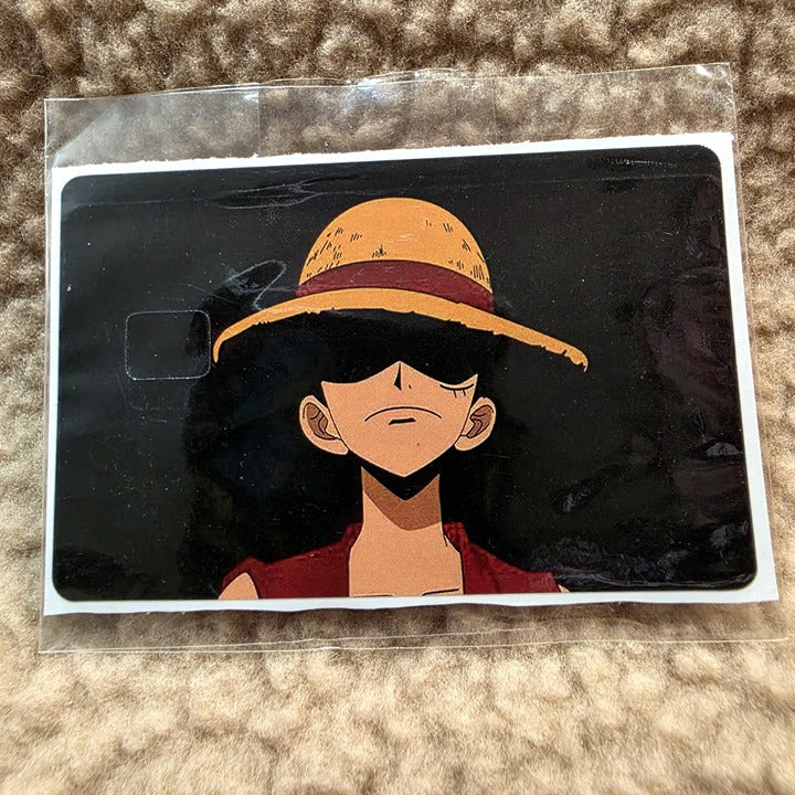 Luffy Straw Hat Credit Card Skin Sticker
