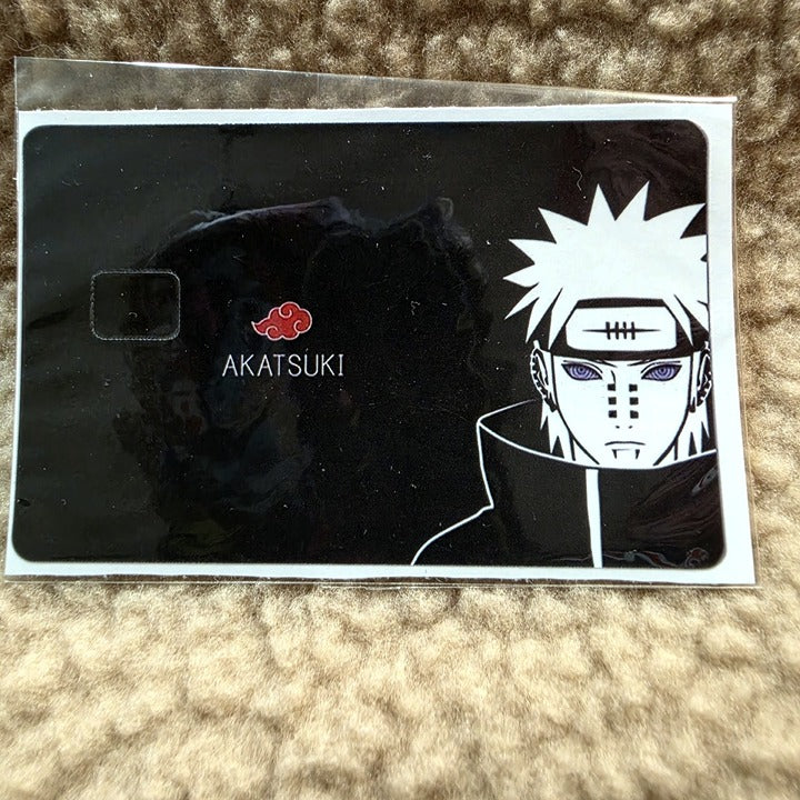 Pain Akatsuki Credit Card Skin Sticker