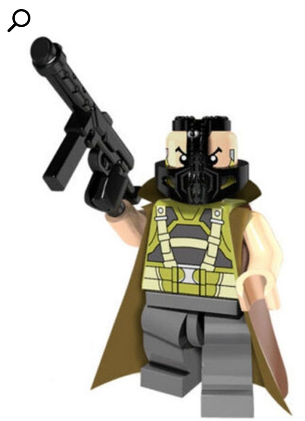 Bane & Gun / Dark Knight / #1 / DC LEGO compatible minifigure