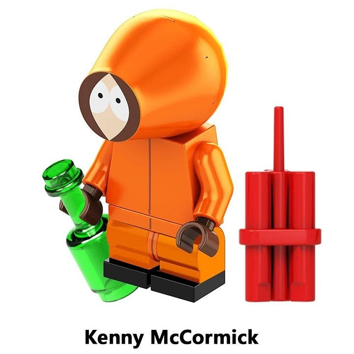 Kenny McCormick / Orange Parka / South Park LEGO compatible minifigure