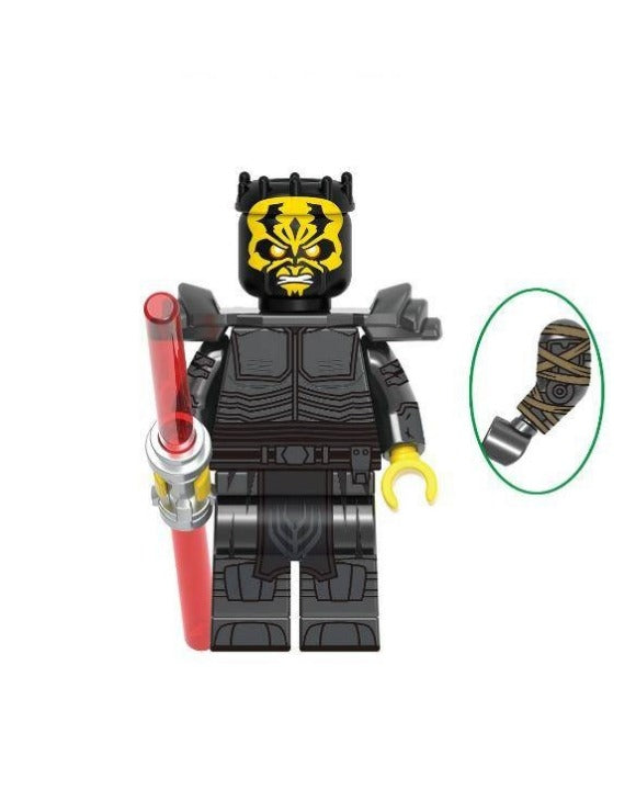 Savage Opress / Double Lightsaber / Star Wars / Minifigure / LEGO Compatible