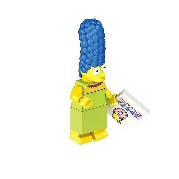 Marge Simpson / Tall Blue Hair / The Simpsons LEGO compatible minifigure