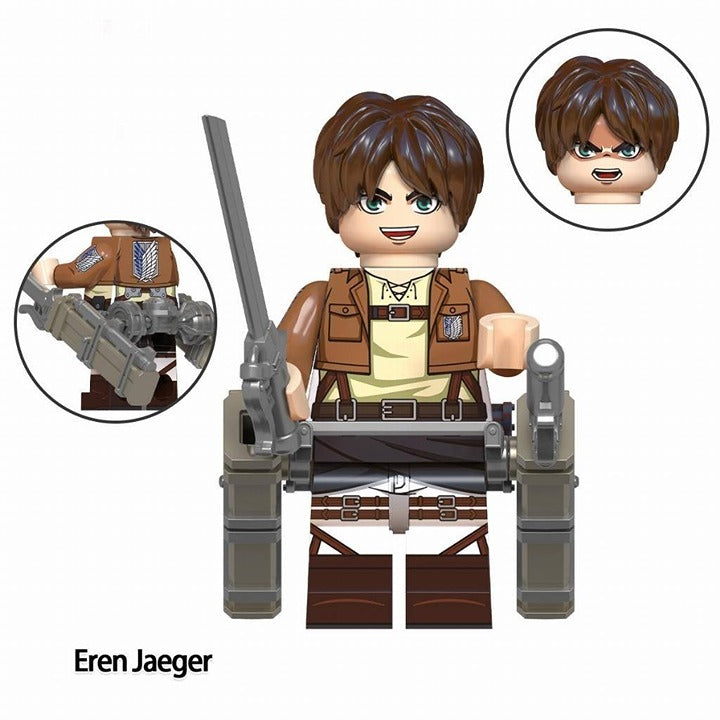 Eren Yeager / ODM Gear / Attack on Titan LEGO compatible minifigure