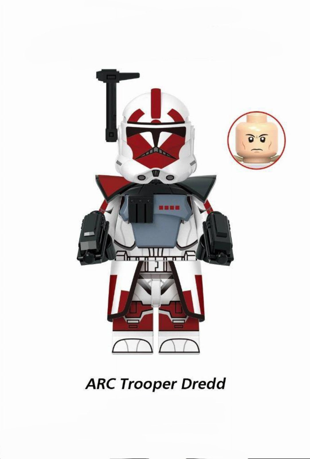 ARC Trooper Dredd / Clone Wars / Star Wars LEGO compatible minifigure