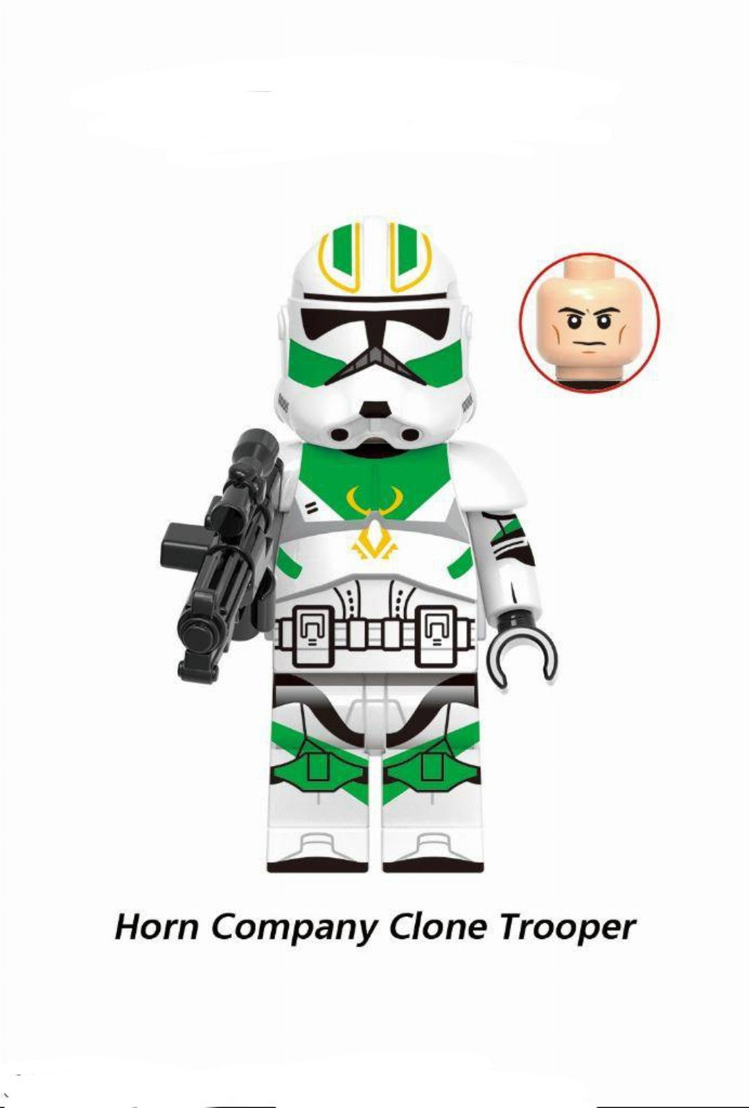 Horn Company Clone Trooper / Clone Wars LEGO compatible minifigure