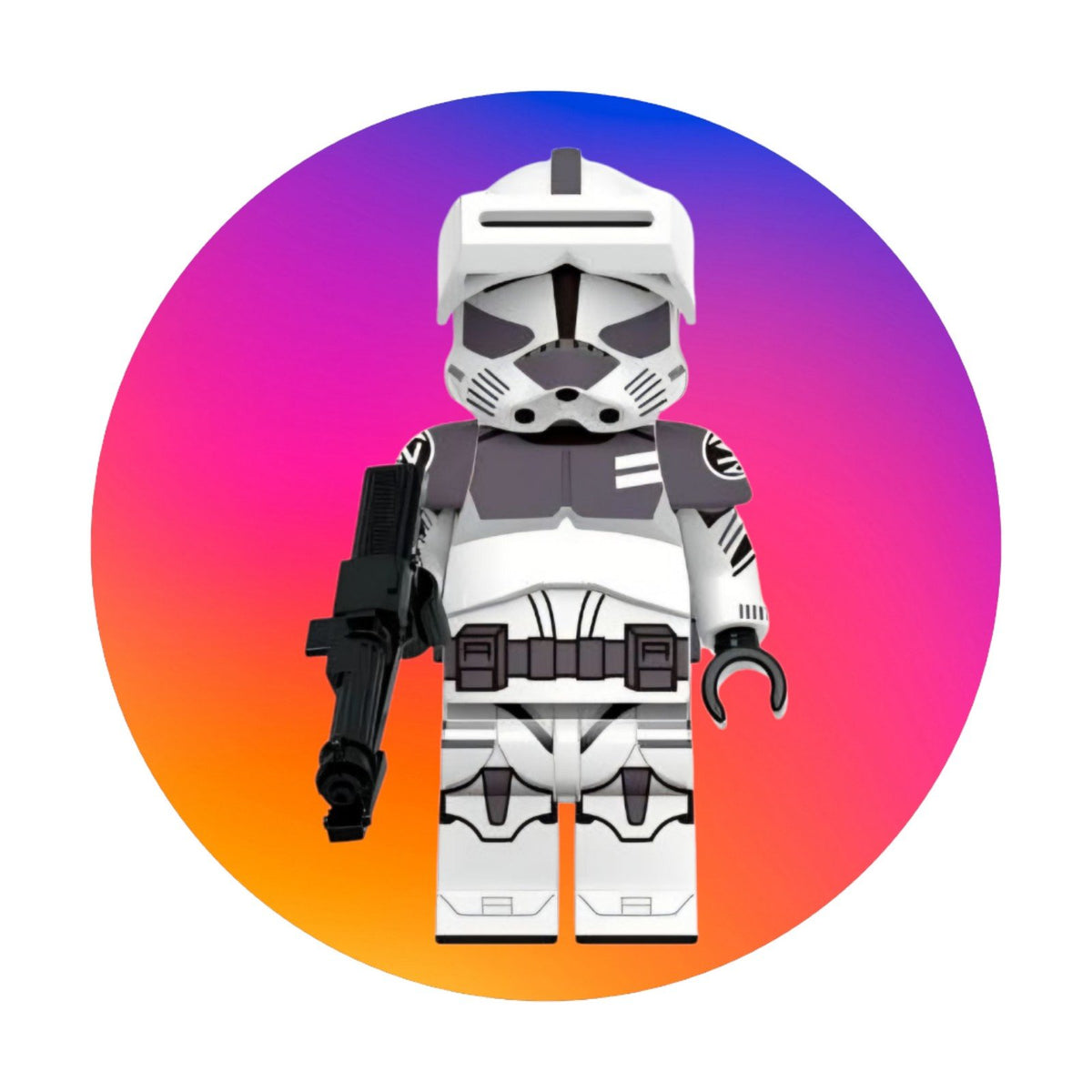 Kamino Security Guard / Clone Trooper LEGO compatible minifigure