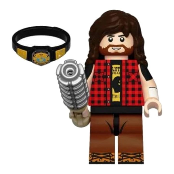 Mick Foley / Cactus Jack / WWE / Minifigure / LEGO Compatible