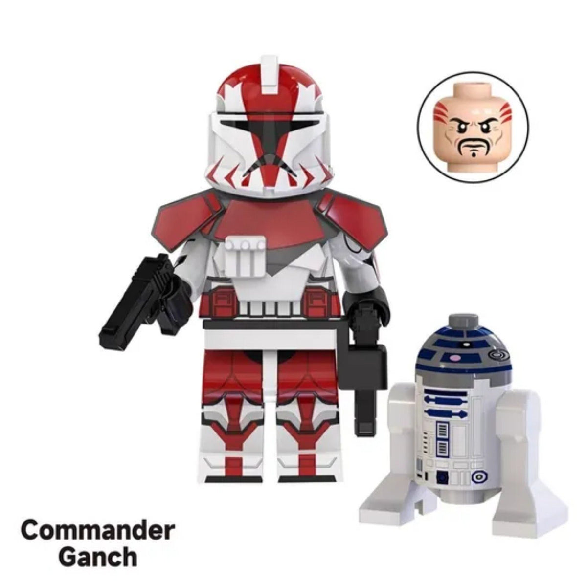 Commander Ganch / Clone Wars / Star Wars LEGO compatible minifigure