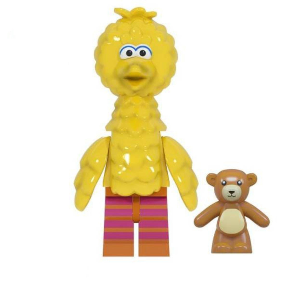 Big Bird / Sesame Street LEGO compatible minifigure
