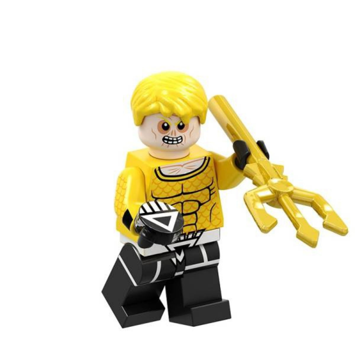Black Lantern Aquaman & Trident / DC LEGO compatible minifigure