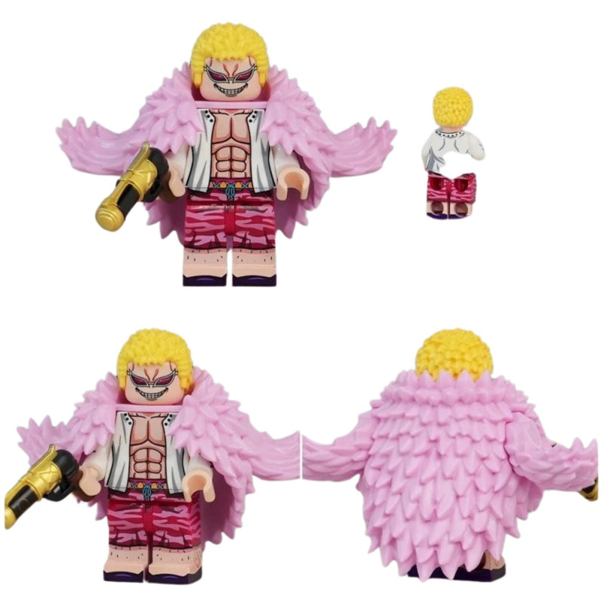 Dresrosa / Warlord / Doflamingo / One Piece / Anime LEGO compatible minifigure