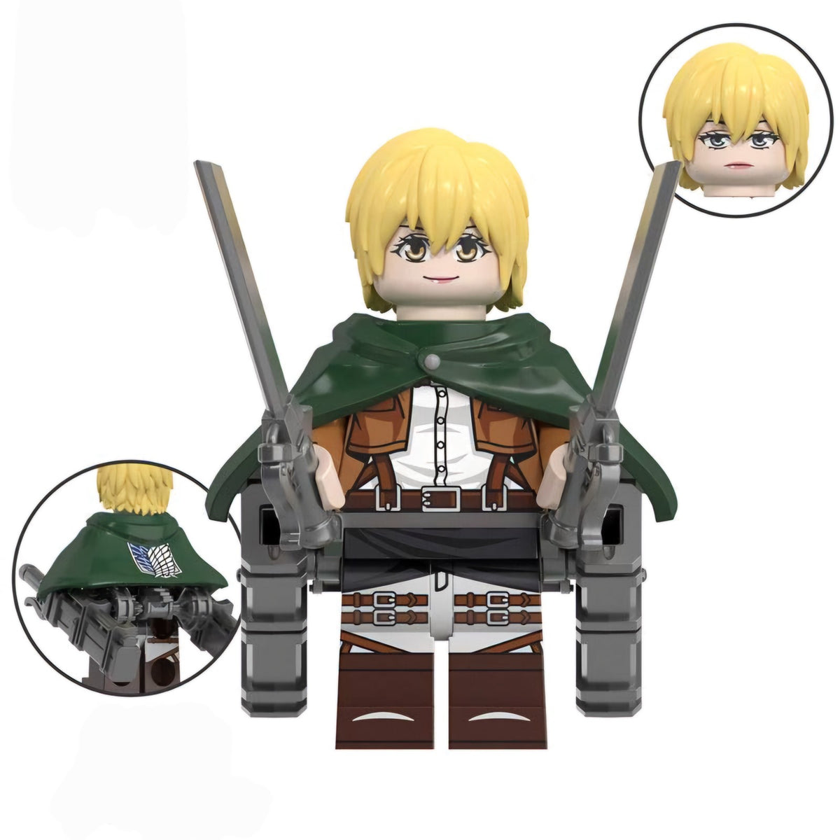 Scout Legion Female / Attack on Titan LEGO compatible minifigure