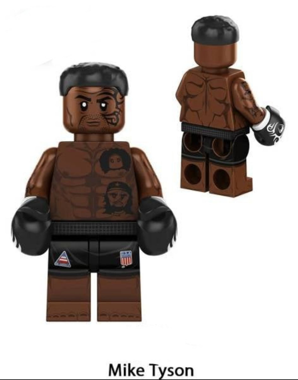 Mike Tyson / Boxing / Heavyweight Champion LEGO compatible minifigure