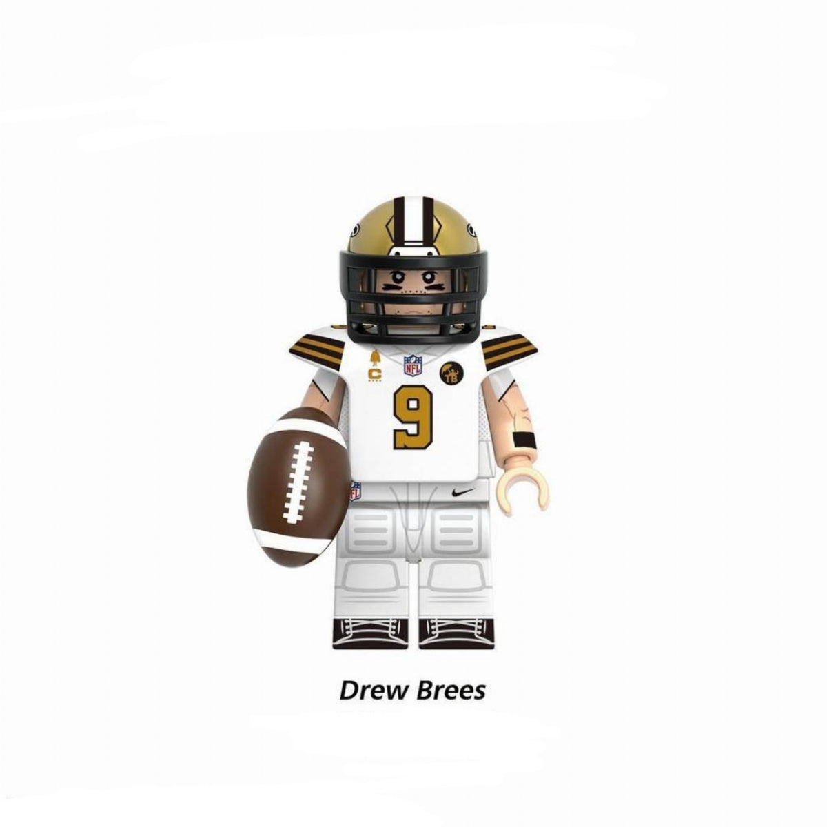 Drew Brees / NFL / Football LEGO compatible minifigure