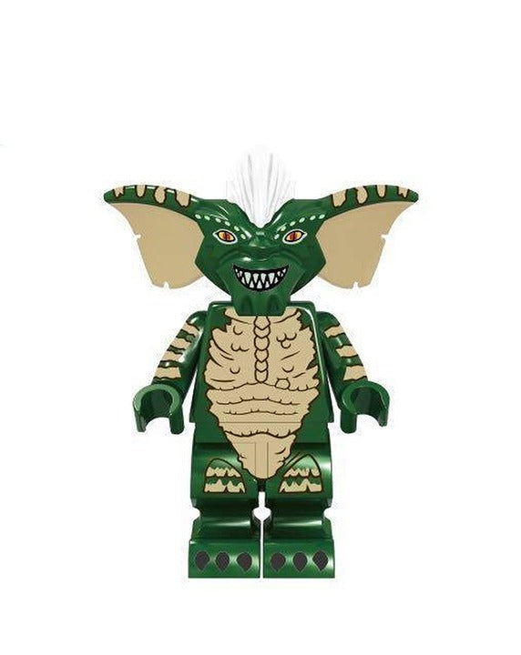 Stripe / Gremlin / White Mohawk LEGO compatible minifigure
