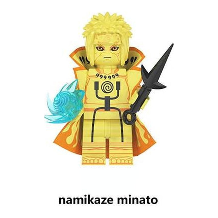 Minato / Nine Tails Chakra / Kunai / Naruto LEGO compatible minifigure