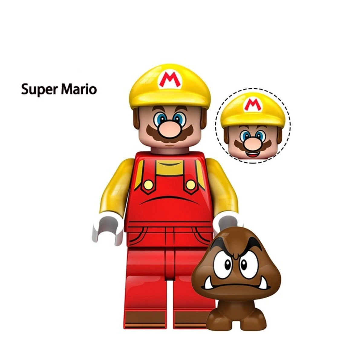 Super Mario & Goomba / Super Mario Brothers LEGO compatible minifigure