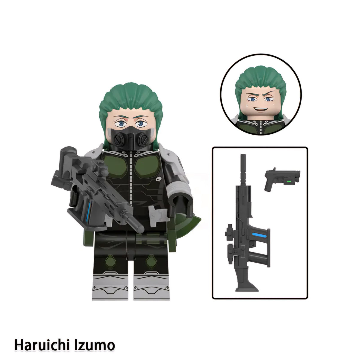 Haruichi Izumo / Kaiju No. 8 / Anime LEGO compatible minifigure