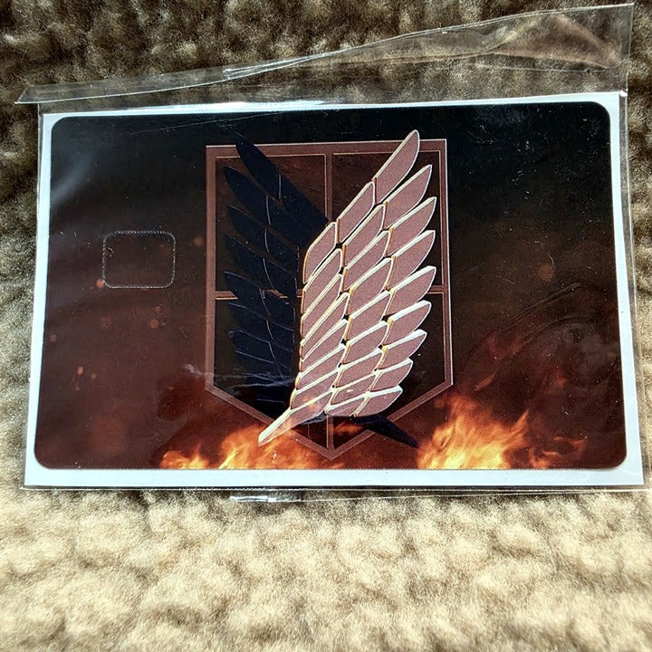 Wings of Freedom Card Skin Sticker