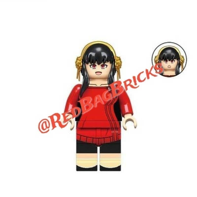 Yor Forger / Red Dress / Spy x Family LEGO compatible minifigure