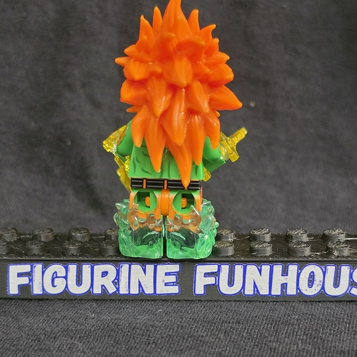 Blanka Street Fighter Green Beast / Minifigure / LEGO Compatible