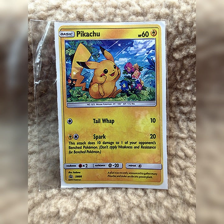 Pikachu Card Credit Card Skin Sticker