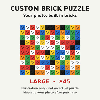 Custom Brick Puzzle Large