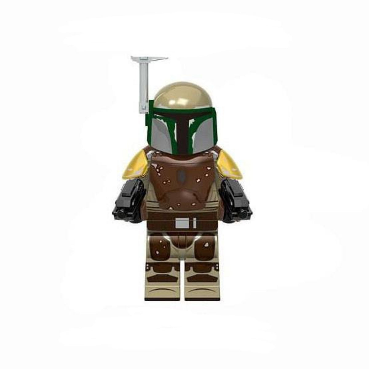 Yellow Emblem Mandalorian Warrior / Star Wars LEGO compatible minifigure