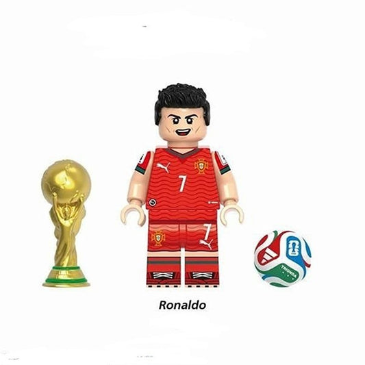 Cristiano Ronaldo / Portugal / Soccer / Minifigure / LEGO Compatible