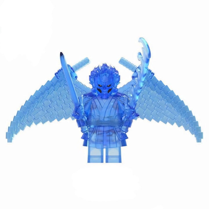 Madara Uchiha / Susanoo / Blue Wings / Naruto / Minifigure / LEGO Compatible
