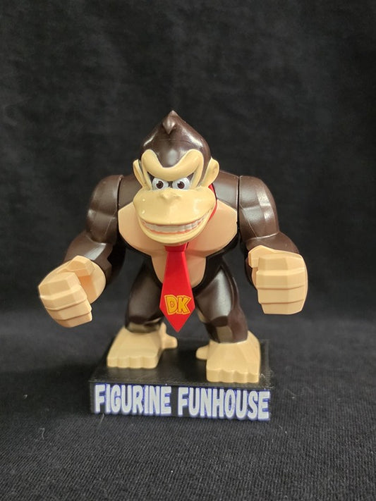 Donkey Kong / Big Fig / Nintendo / Minifigure / LEGO Compatible