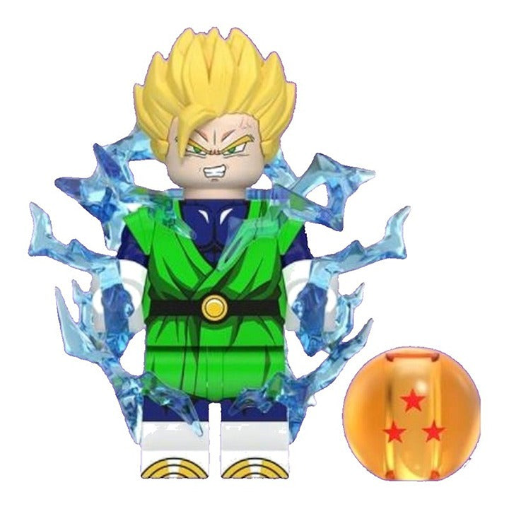 DBZ Bundle Future Trunks Android 17 Saiyaman / Minifigure / LEGO Compatible