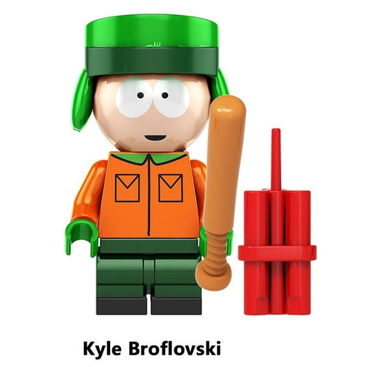 Kyle Broflovski / Green Hat / South Park LEGO compatible minifigure