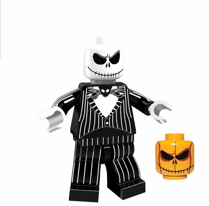 Jack Skellington Pumpkin Face / NBC LEGO compatible minifigure