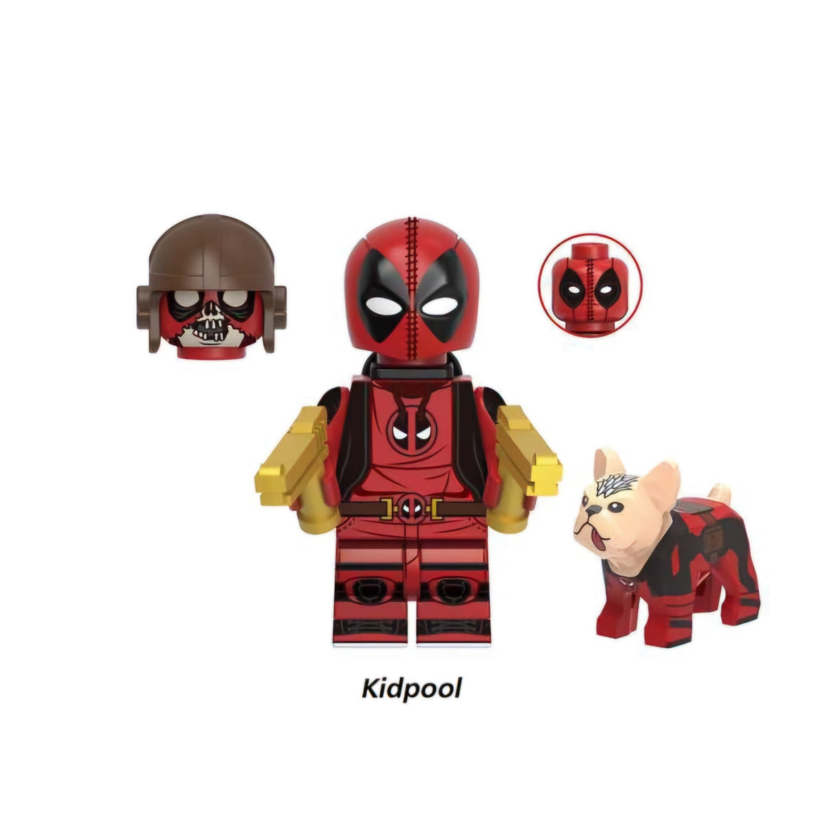 Kidpool & Headpool / Deadpool / Marvel / Minifigure Set / LEGO Compatible