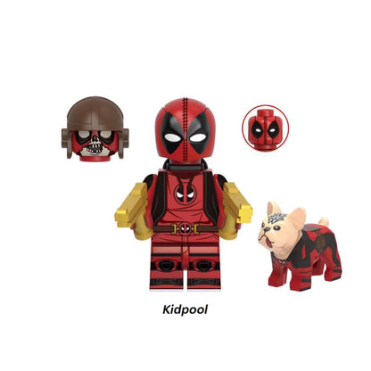 Kidpool & Headpool / Deadpool / Marvel / Minifigure Set / LEGO Compatible