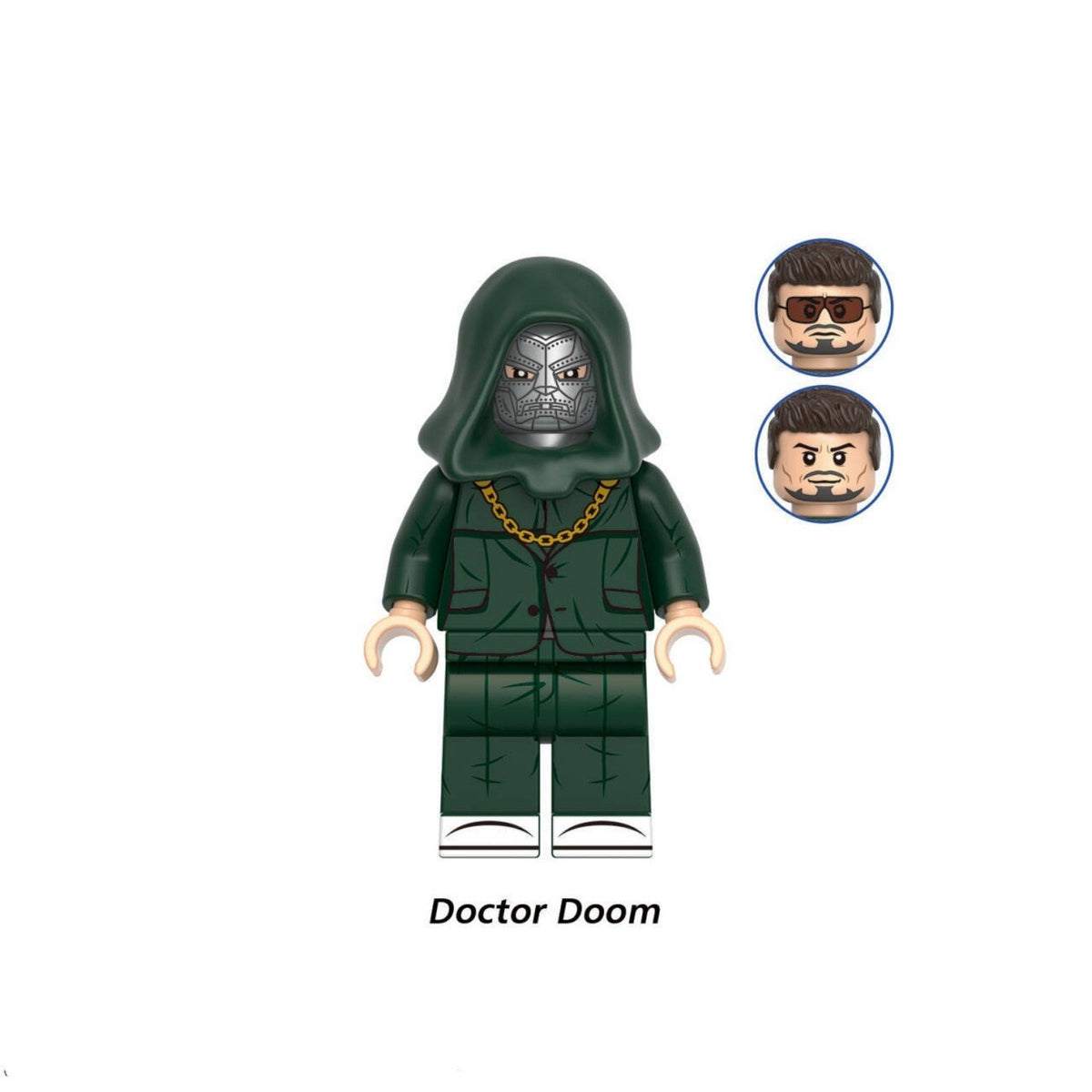 Doctor Doom / RDJ / MCU / Marvel / Minifigure / LEGO Compatible