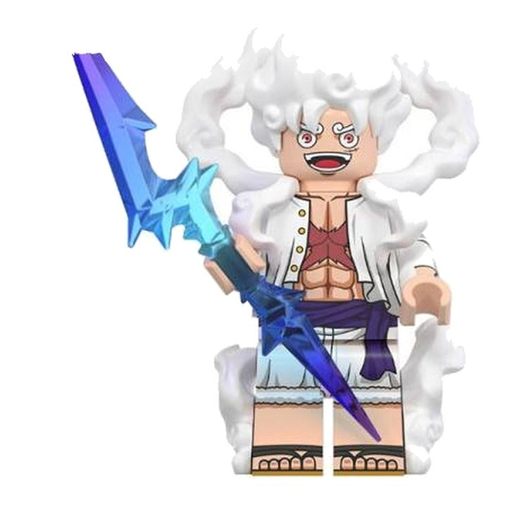 Luffy / Gear 5 / Nika / Staff / One Piece / Minifigure / LEGO Compatible