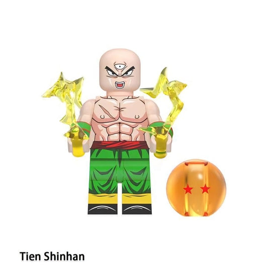 Tien Shinhan / Z Fighter / Third Eye / DBZ LEGO compatible minifigure