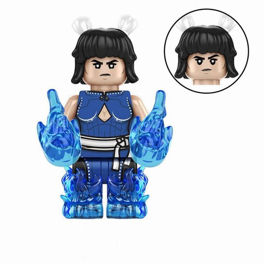 Chun-Li Street Fighter Blue Qipao / Minifigure / LEGO Compatible