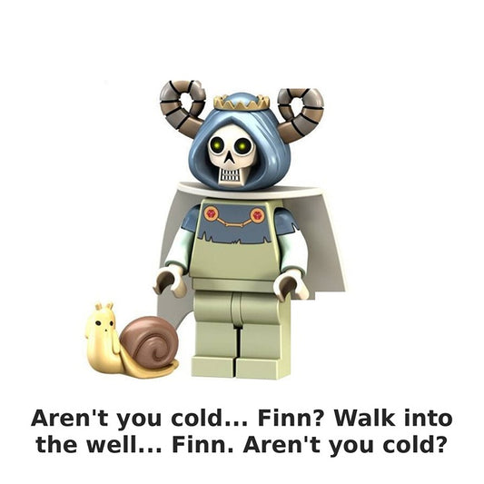 The Lich Adventure Time Villain / Minifigure / LEGO Compatible