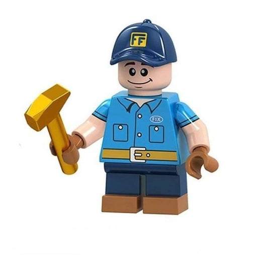 Fix-It Felix Jr with Hammer / Wreck-It Ralph / LEGO Compatible