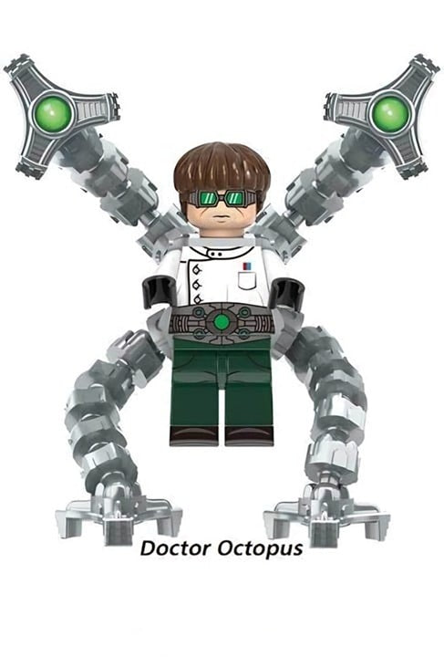 Doctor Octopus / Spiderman / Marvel / Minifigure / LEGO Compatible