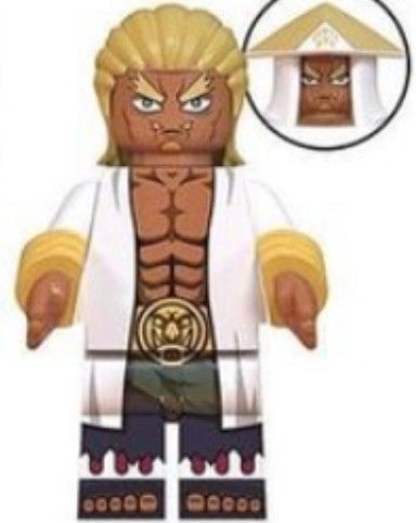 Raikage A / Fourth Raikage / Kage Robe / Naruto / Minifigure / LEGO Compatible