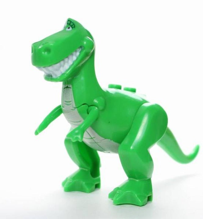 Rex the Dinosaur bigfig / Toy Story LEGO compatible minifigure