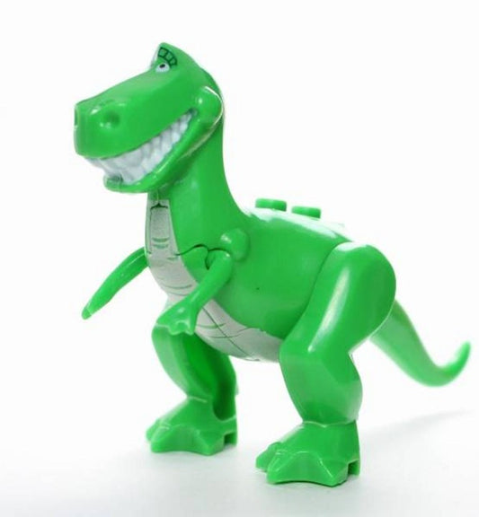Rex the Dinosaur bigfig / Toy Story LEGO compatible minifigure