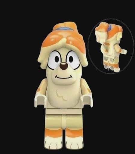 Aunt Frisky / Bluey LEGO compatible minifigure