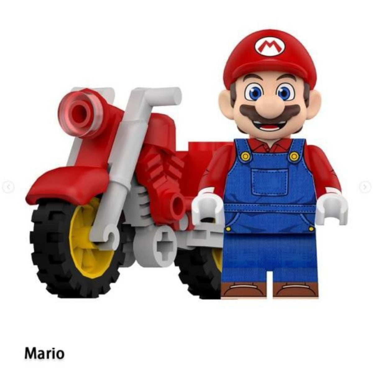Mario / Super Mario / Motorcycle LEGO compatible minifigure